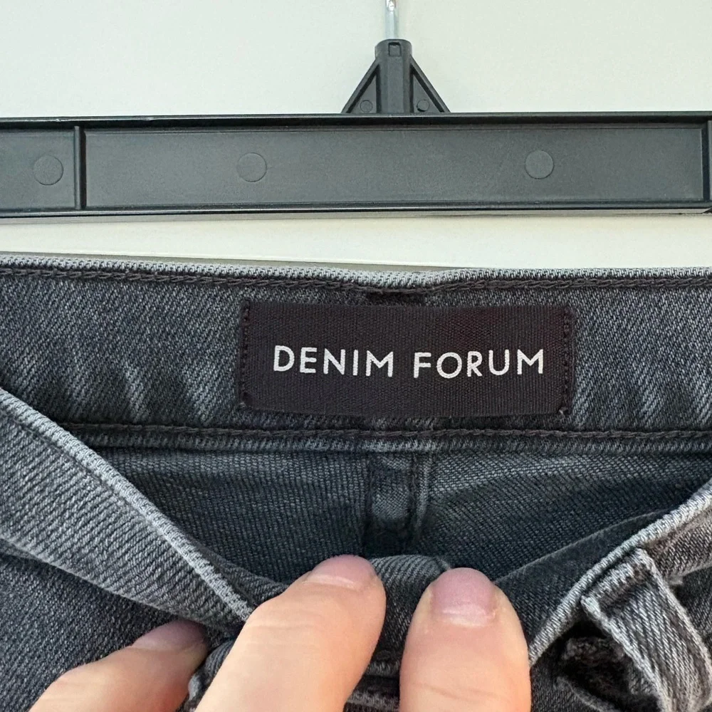 Denim Forum The Arlo High Rise Straight Jean Size 27 - Picture 6 of 7